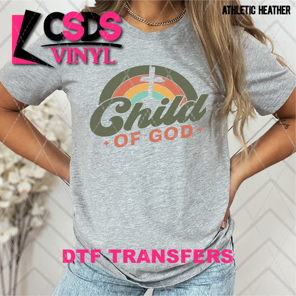 DTF Transfer - DTF007898 Retro Child of God