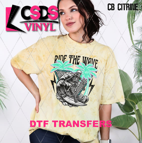 DTF Transfer -  DTF008475 Ride the Wave