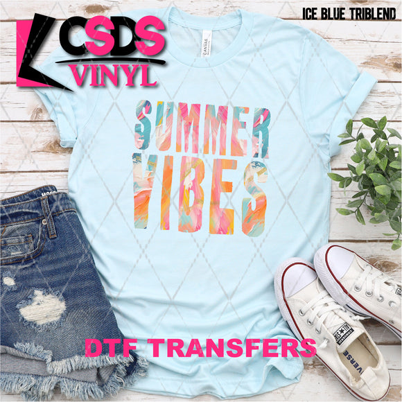 DTF Transfer -  DTF008488 Summer Vibes