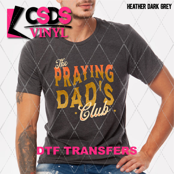 DTF Transfer - DTF008669 The Praying Dad's Club