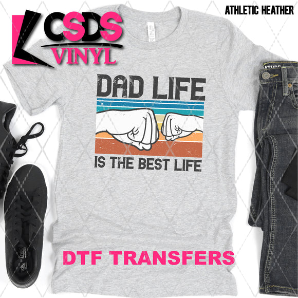 DTF Transfer - DTF008677 Dad Life is the Best Life