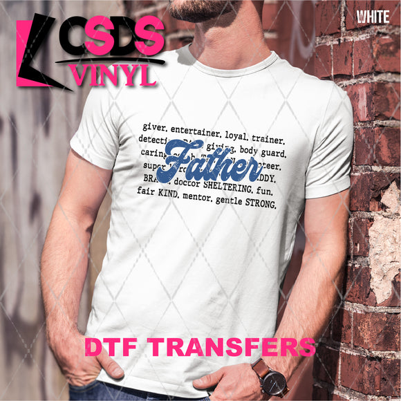 DTF Transfer - DTF008699 Father Words
