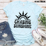 Screen Print Transfer - SCR4854 Chasing Sunshine - Black