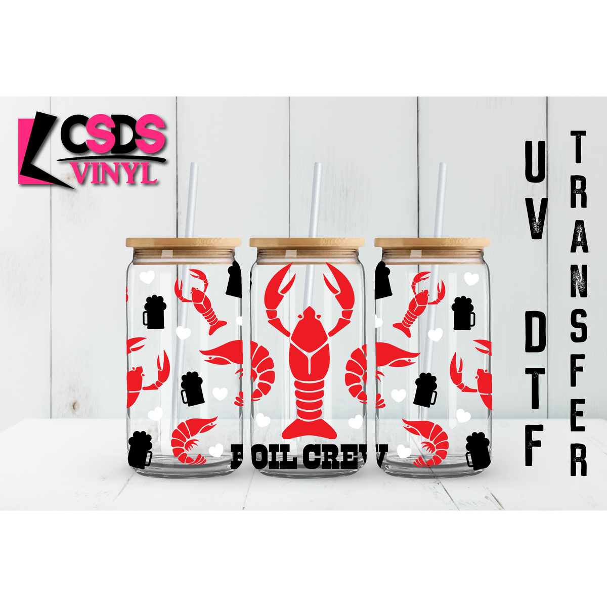 UV DTF 16oz Cup Wrap - UVDTF00155