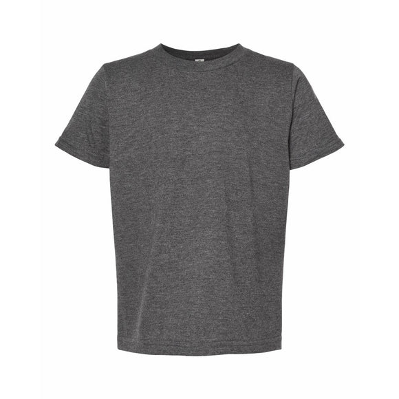 Tultex Youth Jersey Tee - Heather Charcoal