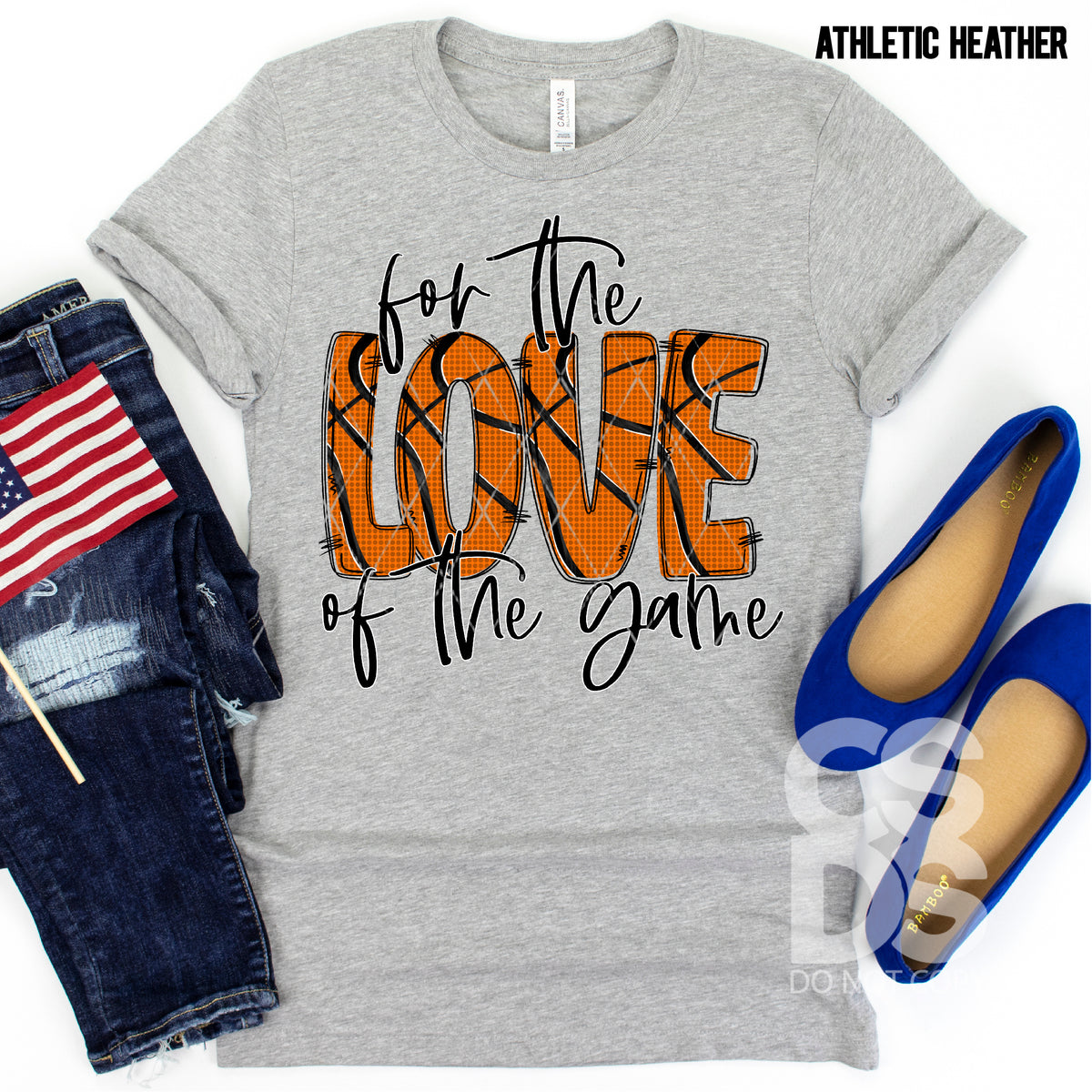 for The Love of The Game Baseball T-Shirt - Sport Grey