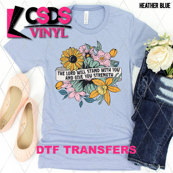 DTF Transfer - DTF001962 The Lord will Stand with You
