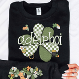 DTF Transfer - DTF015047 - St. Patrick's Day Clover Mascots