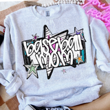 DTF Transfer - DTF015029 Bright Stars Sports Mom