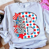 DTF Transfer - DTF015030 - Read Across America Mascots