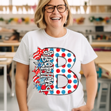 DTF Transfer - DTF015030 - Read Across America Mascots