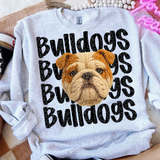 DTF Transfer - DTF015023 Faux Yarn Mascots