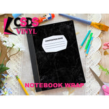 Composition Notebook Wrap - CNW0040