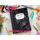 Composition Notebook Wrap - CNW0118