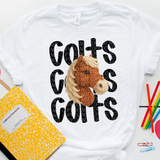 DTF Transfer - DTF015023 Faux Yarn Mascots