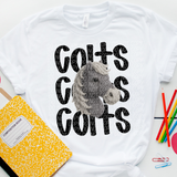 DTF Transfer - DTF015023 Faux Yarn Mascots