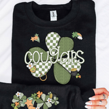 DTF Transfer - DTF015047 - St. Patrick's Day Clover Mascots