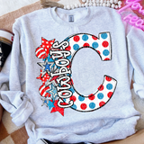 DTF Transfer - DTF015030 - Read Across America Mascots