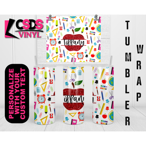 CUSTOM TUMBLER WRAP - CTW0025