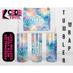 CUSTOM TUMBLER WRAP - CTW0031