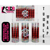 CUSTOM TUMBLER WRAP - CTW0035