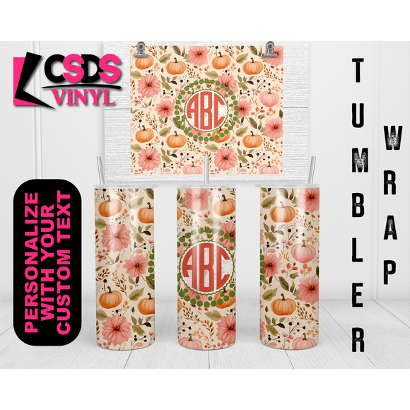 CUSTOM TUMBLER WRAP - CTW0043