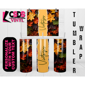 CUSTOM TUMBLER WRAP - CTW0044