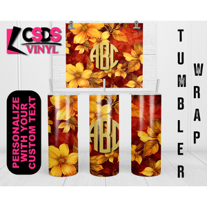 CUSTOM TUMBLER WRAP - CTW0048