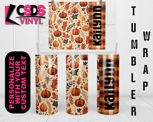 CUSTOM TUMBLER WRAP - CTW0067