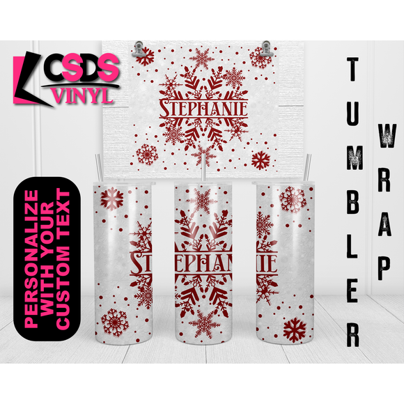 CUSTOM TUMBLER WRAP - CTW0074