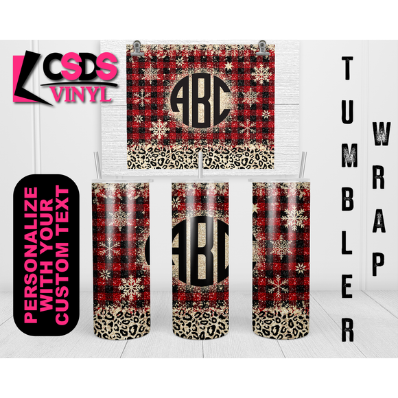 CUSTOM TUMBLER WRAP - CTW0076