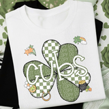 DTF Transfer - DTF015047 - St. Patrick's Day Clover Mascots