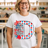 DTF Transfer - DTF015030 - Read Across America Mascots