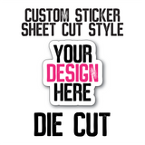 Custom Sticker Sheet - Create Your Own Sticker Sheet