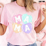 DTF Transfer - DTF011307 Mama Hearts