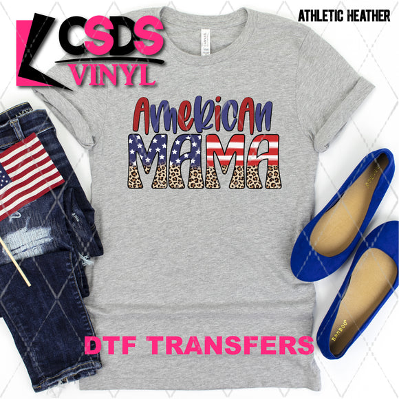 DTF Transfer - DTF002506 American Mama Leopard