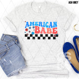 DTF Transfer - DTF002510 American Babe Wavy