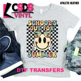 DTF Transfer - DTF002570 Retro Schools out for the Summer Smile 2