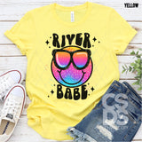 DTF Transfer - DTF002592 River Babe Bright Smile