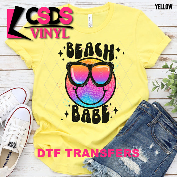 DTF Transfer - DTF002593 Beach Babe Bright Smile