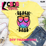 DTF Transfer - DTF002593 Beach Babe Bright Smile