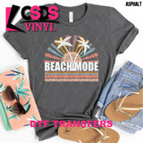 DTF Transfer - DTF002602 Retro Sun Beach Mode White