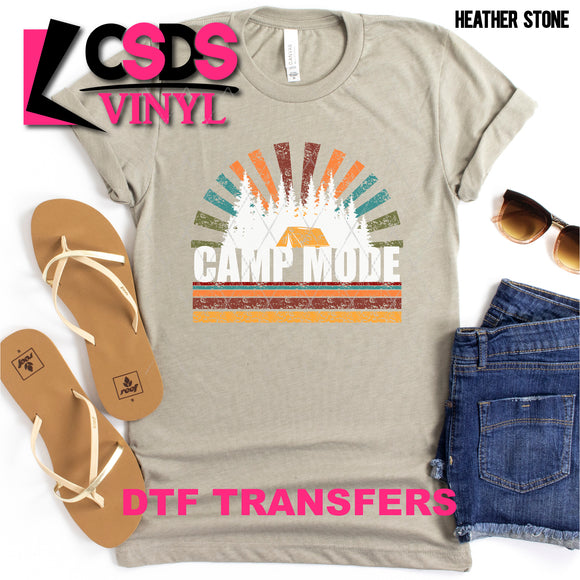 DTF Transfer - DTF002605 Retro Sum Camp Mode White