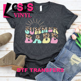 DTF Transfer - DTF002609 Summer Babe Pastel and Leopard