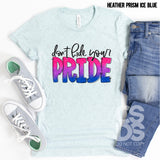 DTF Transfer - DTF002629 Don't Hide Your Pride Bisexual