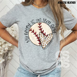 DTF Transfer - DTF002687 My Heart is on that Field Baseball Mom