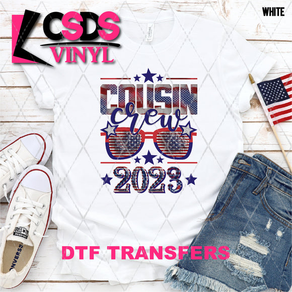 DTF Transfer - DTF002830 Patriotic Cousin Crew 2023