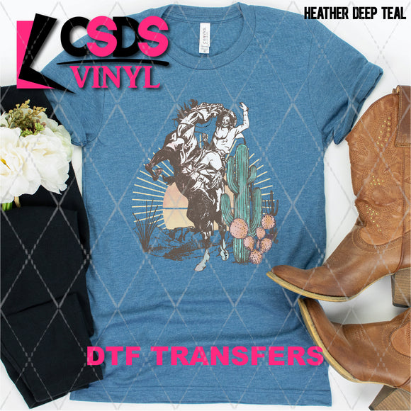 DTF Transfer - DTF002973 Cowgirl Style