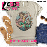 DTF Transfer - DTF003048 I Just Smile and Say God Bless