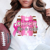 DTF Transfer - DTF003123 Cheer for a Cure Football